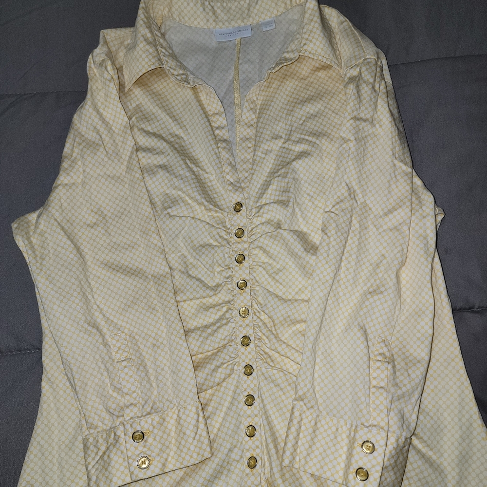 NY & Co. Button Shirt